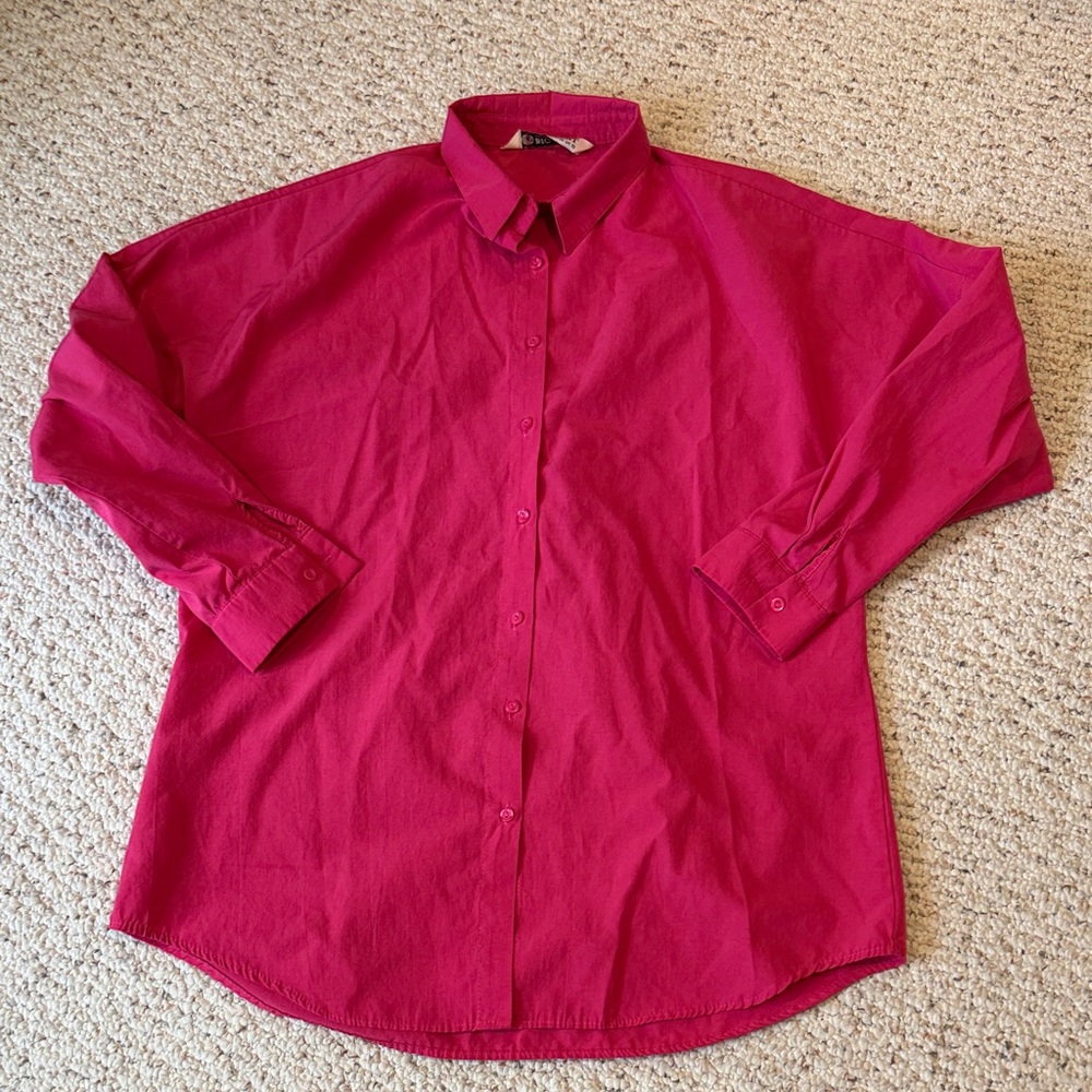 Big Dart Women’s Long Sleeve Button Down UK10 - C27-071
